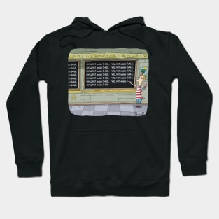 I will not waste chalk kid. Hoodie